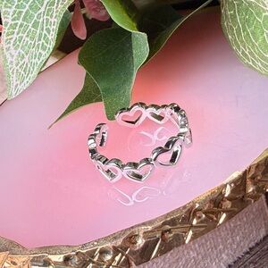 Silver Heart Ring